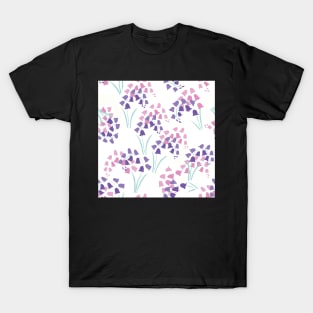 Pink and bluebells #2 T-Shirt